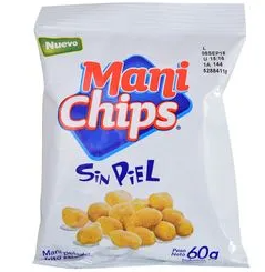 Mani Chips Sin Sal 60g